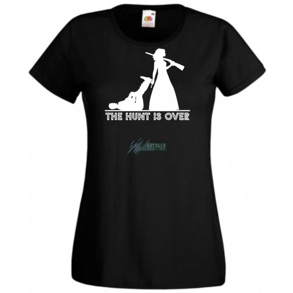 Lánybúcsú - A Vadászat végetért -B női rövid ujjú póló