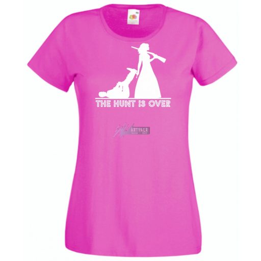 Lánybúcsú - A Vadászat végetért -B női rövid ujjú póló