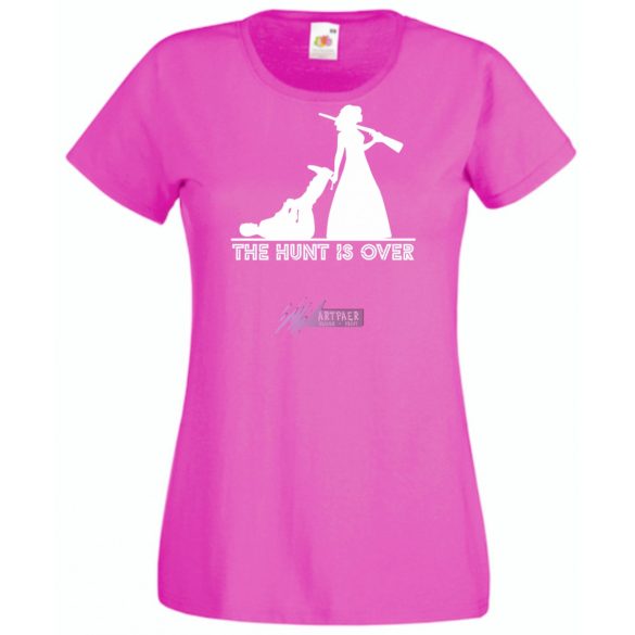 Lánybúcsú - A Vadászat végetért -B női rövid ujjú póló