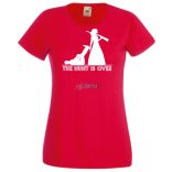 Lánybúcsú - A Vadászat végetért -B női rövid ujjú póló