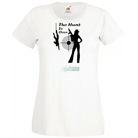 Lánybúcsú - A Vadászat végetért -C női rövid ujjú póló