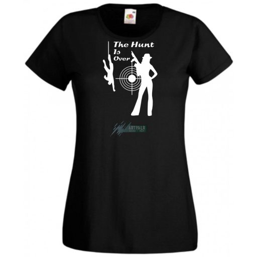 Lánybúcsú - A Vadászat végetért -C női rövid ujjú póló