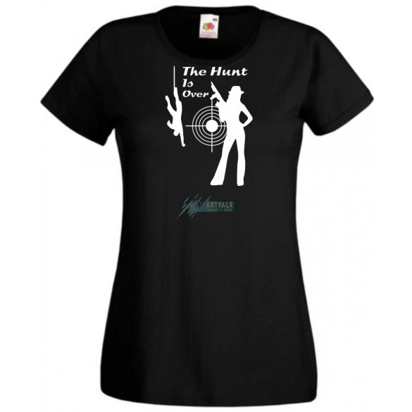 Lánybúcsú - A Vadászat végetért -C női rövid ujjú póló