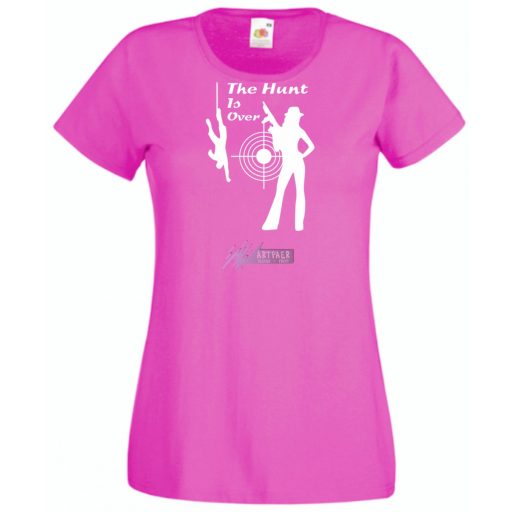 Lánybúcsú - A Vadászat végetért -C női rövid ujjú póló
