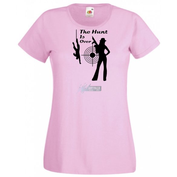 Lánybúcsú - A Vadászat végetért -C női rövid ujjú póló