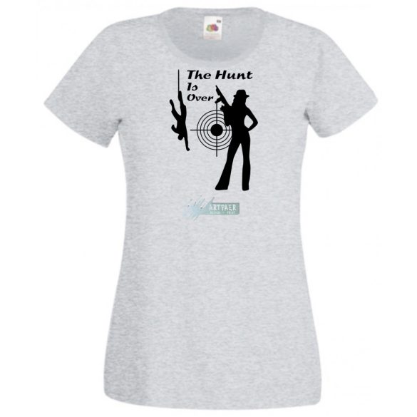 Lánybúcsú - A Vadászat végetért -C női rövid ujjú póló