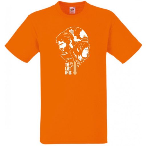 Game fan - The Last Of Us stencil gyerek rövid ujjú póló
