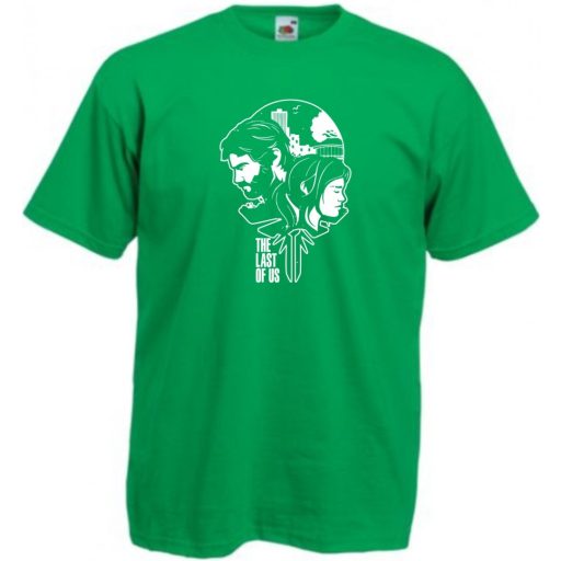 Game fan - The Last Of Us stencil gyerek rövid ujjú póló