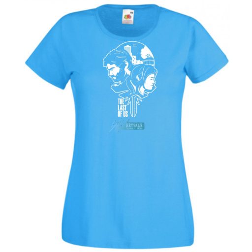 Game fan - The Last Of Us stencil női rövid ujjú póló