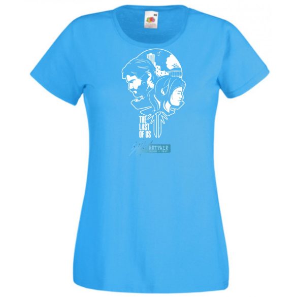 Game fan - The Last Of Us stencil női rövid ujjú póló