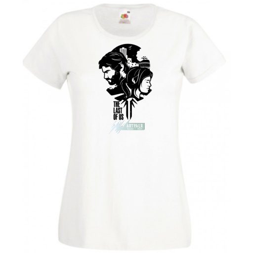 Game fan - The Last Of Us stencil női rövid ujjú póló