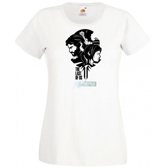 Game fan - The Last Of Us stencil női rövid ujjú póló