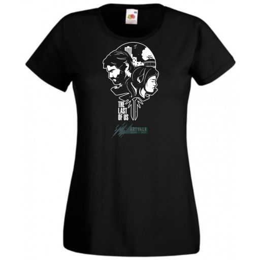 Game fan - The Last Of Us stencil női rövid ujjú póló
