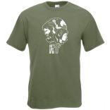 Game fan - The Last Of Us stencil férfi rövid ujjú póló