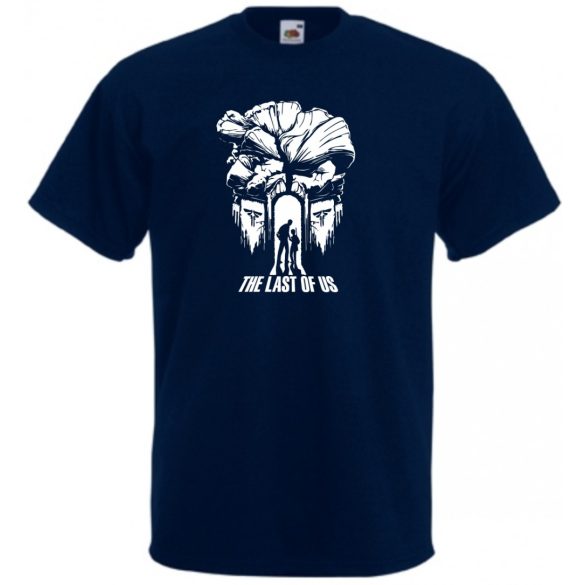 Game fan - The Last Of Us - karfiol koponya gyerek rövid ujjú póló