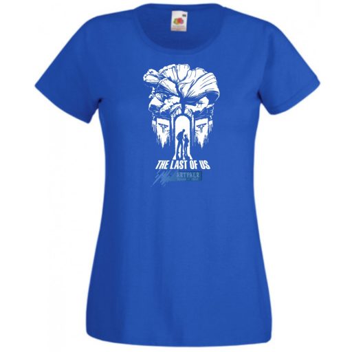 Game fan - The Last Of Us - karfiol koponya női rövid ujjú póló