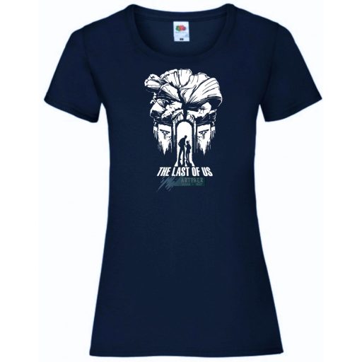 Game fan - The Last Of Us - karfiol koponya női rövid ujjú póló