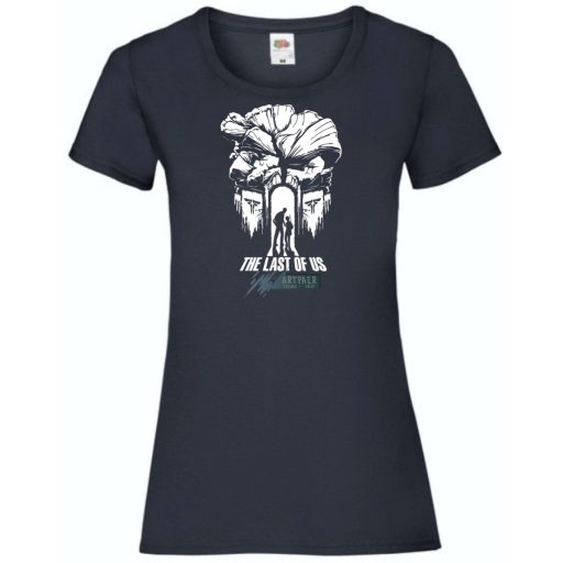 Game fan - The Last Of Us - karfiol koponya női rövid ujjú póló