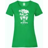 Game fan - The Last Of Us - karfiol koponya női rövid ujjú póló