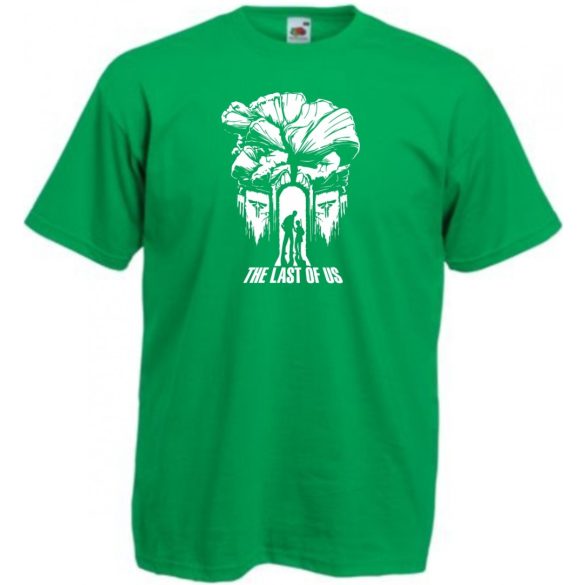 Game fan - The Last Of Us - karfiol koponya férfi rövid ujjú póló