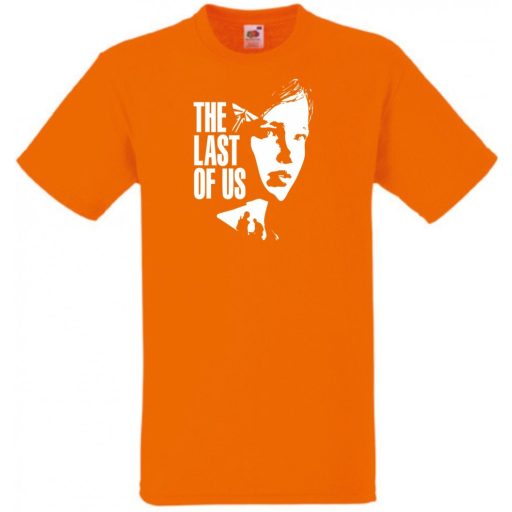 Game fan - The Last Of Us - stencil minima gyerek rövid ujjú póló