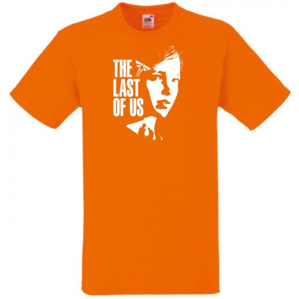 Game fan - The Last Of Us - stencil minima gyerek rövid ujjú póló