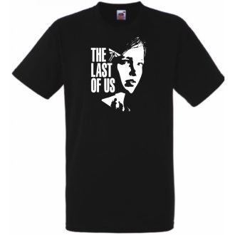   Game fan - The Last Of Us - stencil minima férfi rövid ujjú póló