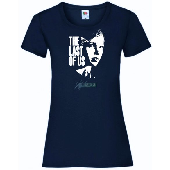 Game fan - The Last Of Us - stencil minima női rövid ujjú póló