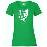 Game fan - The Last Of Us - stencil minima női rövid ujjú póló