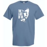 Game fan - The Last Of Us - stencil minima férfi rövid ujjú póló