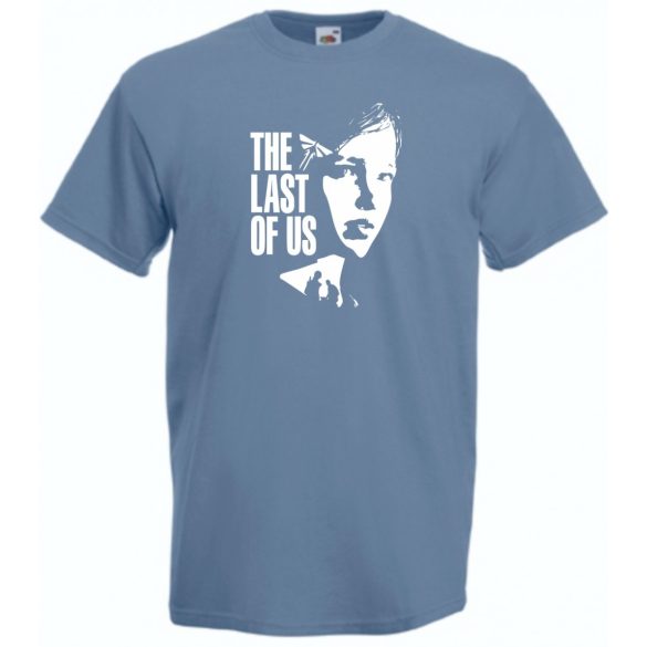 Game fan - The Last Of Us - stencil minima férfi rövid ujjú póló