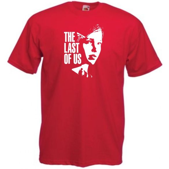 Game fan - The Last Of Us - stencil minima férfi rövid ujjú póló