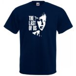 Game fan - The Last Of Us - stencil minima férfi rövid ujjú póló