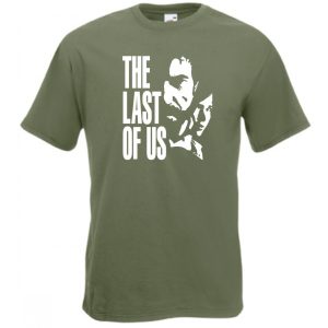 Game fan - The Last Of Us - stencil minima férfi rövid ujjú póló