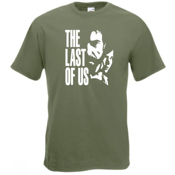 Game fan - The Last Of Us - stencil minima férfi rövid ujjú póló