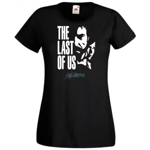 Game fan - The Last Of Us - stencil minima -E női rövid ujjú póló