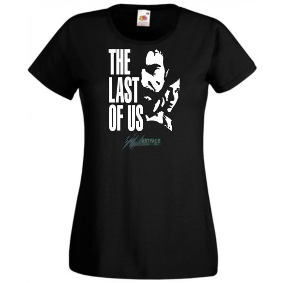 Game fan - The Last Of Us - stencil minima -E női rövid ujjú póló