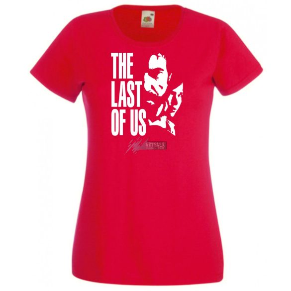 Game fan - The Last Of Us - stencil minima -E női rövid ujjú póló