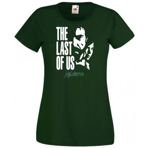 Game fan - The Last Of Us - stencil minima -E női rövid ujjú póló
