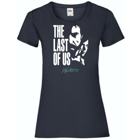 Game fan - The Last Of Us - stencil minima -E női rövid ujjú póló