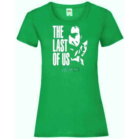 Game fan - The Last Of Us - stencil minima -E női rövid ujjú póló