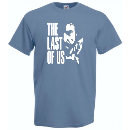 Game fan - The Last Of Us - stencil minima férfi rövid ujjú póló