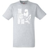 Game fan - The Last Of Us - stencil minima férfi rövid ujjú póló