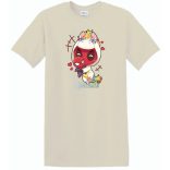 Humor - Kicsi Hősök - Deadpool Unikornis jelmezben pókember babával férfi rövid ujjú póló