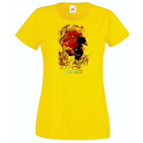 Női Design - Keleti hangulat - Koi - Koi női rövid ujjú póló