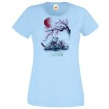 Női Design - Keleti hangulat - 'Kisherceg' Cseresznyefa alatt női rövid ujjú póló