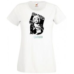   Retro film rajongó -  Monroe és Chaplin női rövid ujjú póló