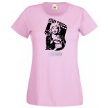 Retro film rajongó -  Monroe és Chaplin női rövid ujjú póló