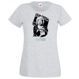 Retro film rajongó -  Monroe és Chaplin női rövid ujjú póló