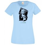 Retro film rajongó -  Monroe és Chaplin női rövid ujjú póló